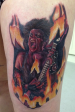 Sammi Curr Colour Metal Tattoo